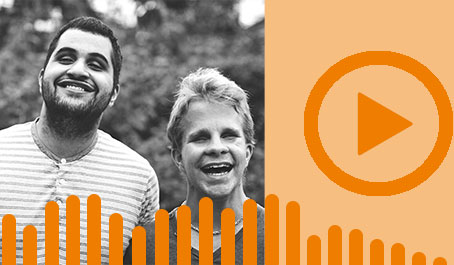 Billede af Lasse og Mohammed fra Madsynet og playikon