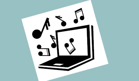 Foto af IBOS nodelæser logo. en PC med nodetegn