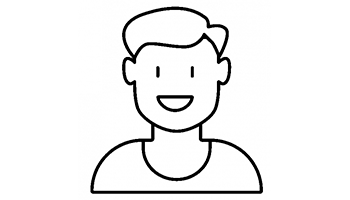 Illustration af et profilbillede