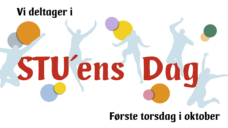 Illustration med teksten STU'ens dag
