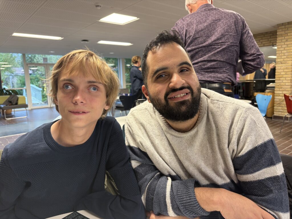 Samuel og Mohammed.